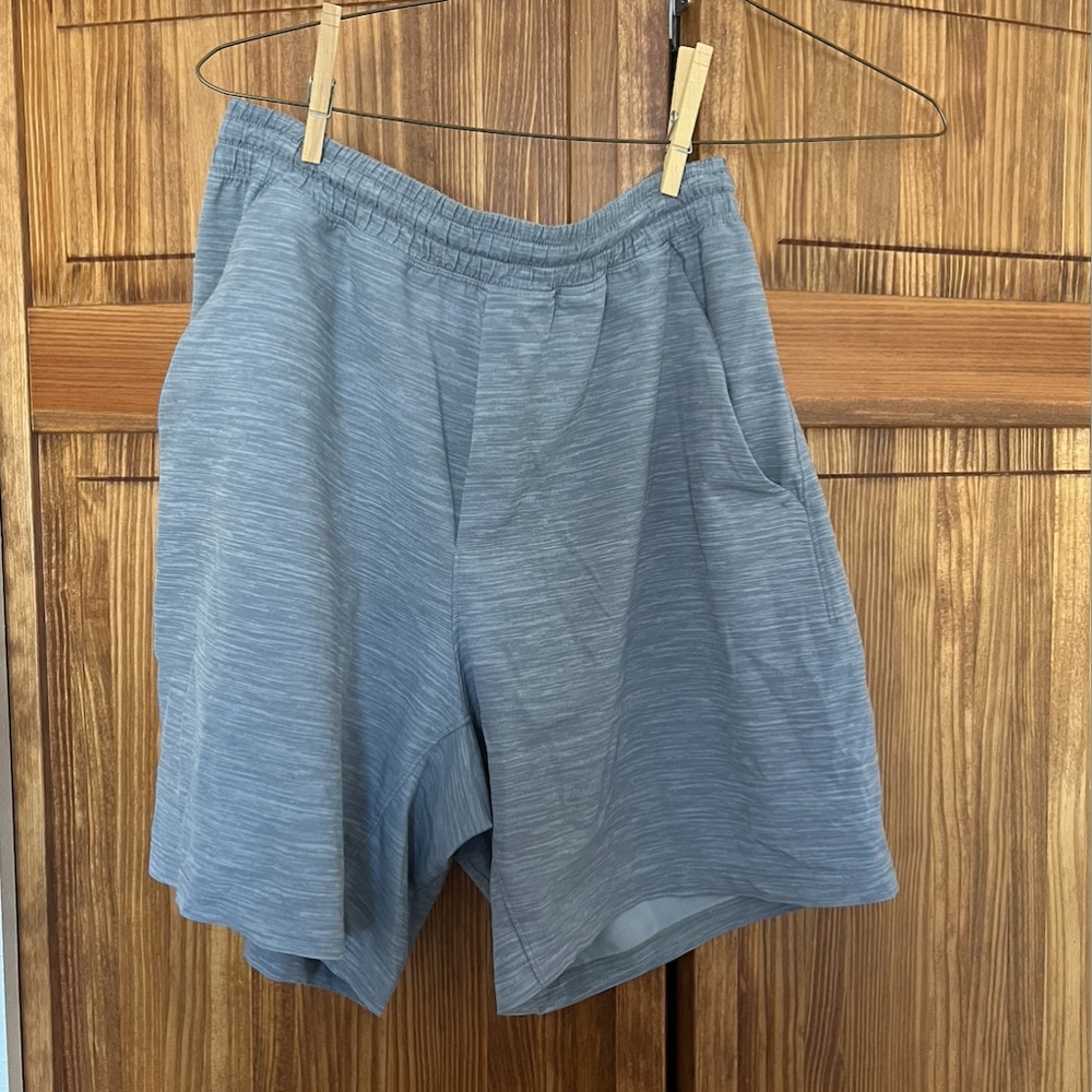 Mens Lululemon Grey/Silver Shorts